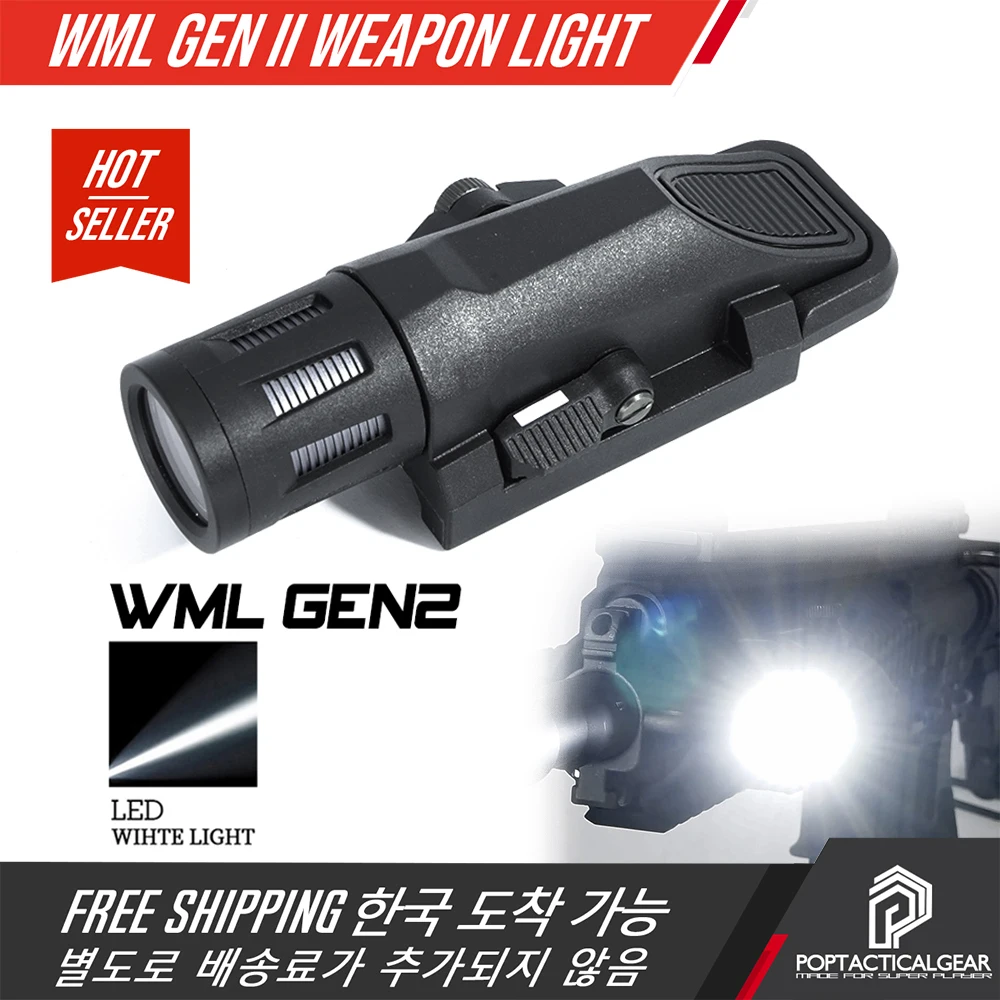 

SOTAC Tactical WML-GEN2 Weapon Light LED White Flahslight