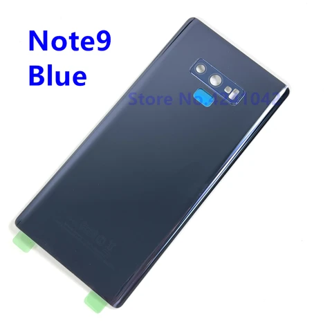 Задняя стеклянная крышка Note9 для Samsung Galaxy Note 9 N960 N9600 SM-N960F N960U N960FD Задняя стеклянная крышка + клей