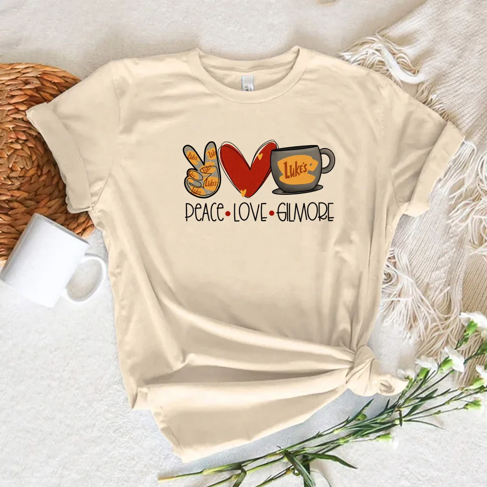 Gilmore Girls топ женская футболка с комиксами для девочек забавная одежда рисунком