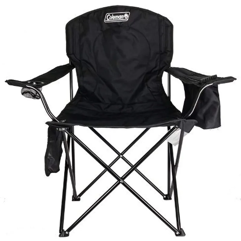 With Built-in 4-can Cooler, Black