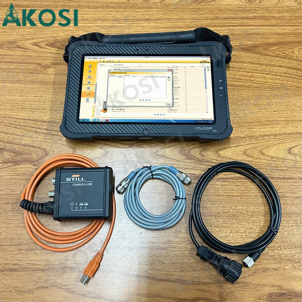 Оригинал 2023 контейнер для диагностических инструментов вилочных погрузчиков Still