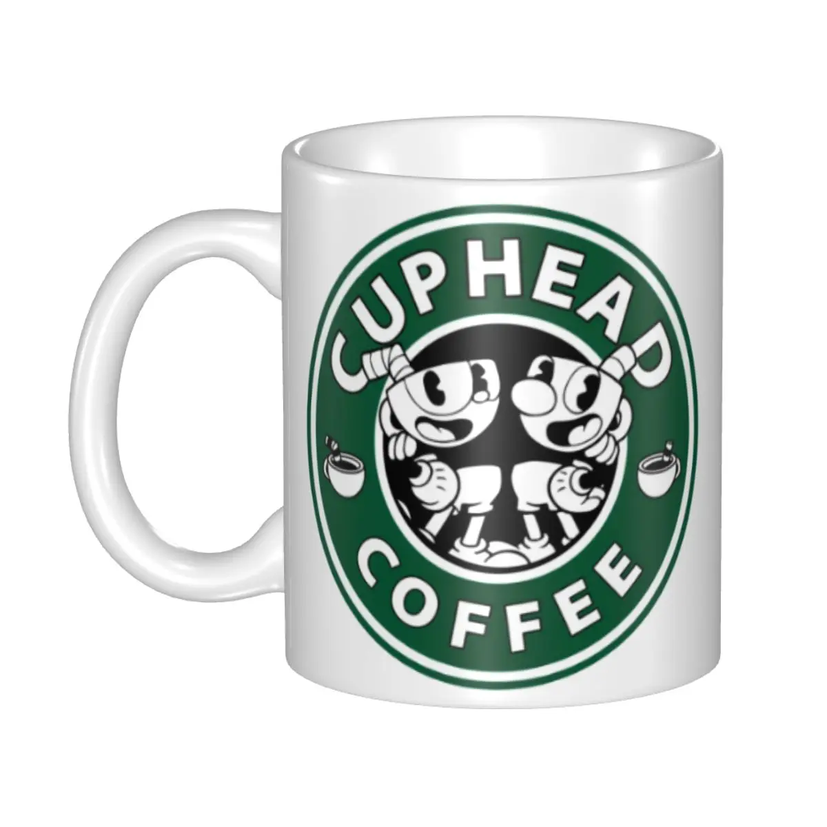 Кофейная кружка Cuphead And Mugman на заказ сделай сам игра стрельба керамическая чашка