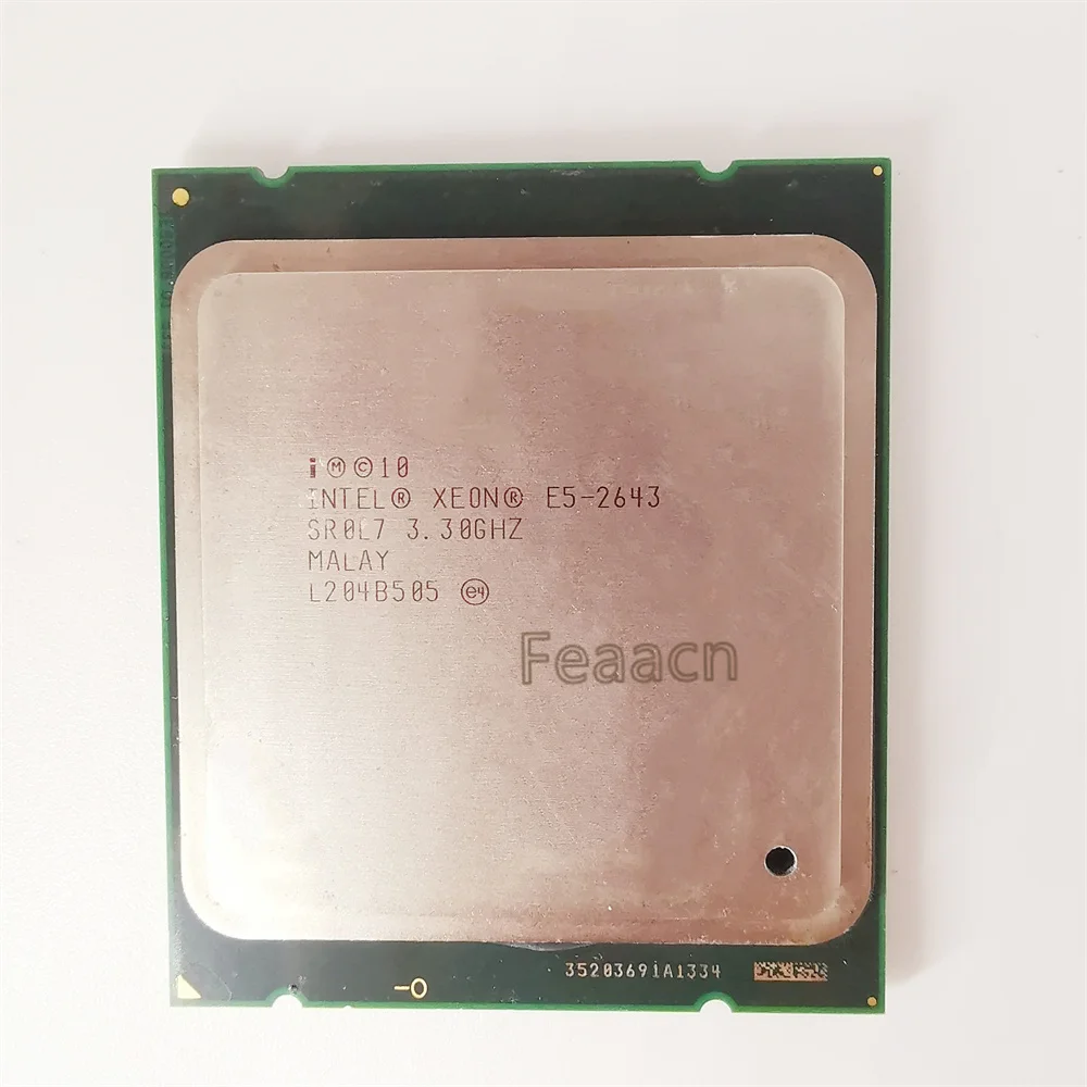 

xeon E5-2643 processador cpu 3.3GHz 4-Core 10MB 130W LGA 2011