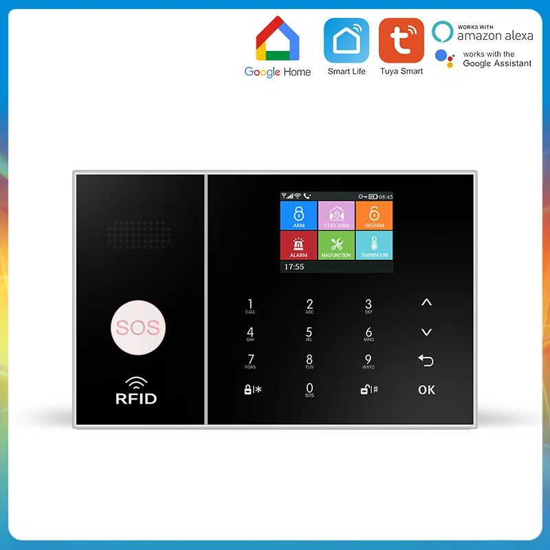 Система сигнализации MULO PG108 Беспроводная с поддержкой Wi-Fi и GSM | Безопасность