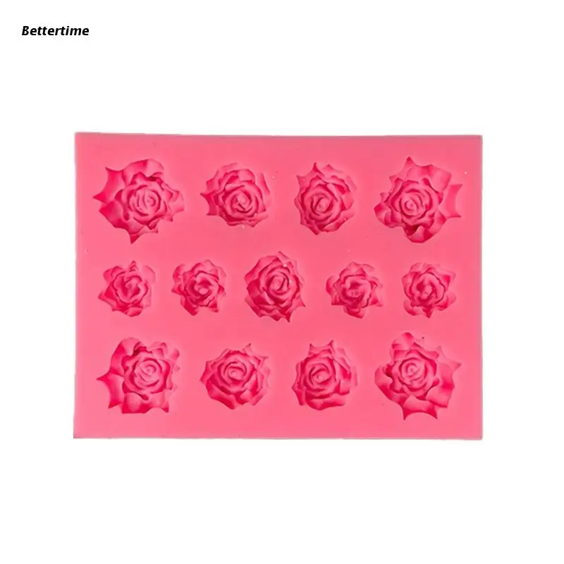 

Силиконовые формы B36D для рукоделия, принадлежности для изготовления камелии, милый цветок, украшение торта, семейные формы для свечей, гибк...