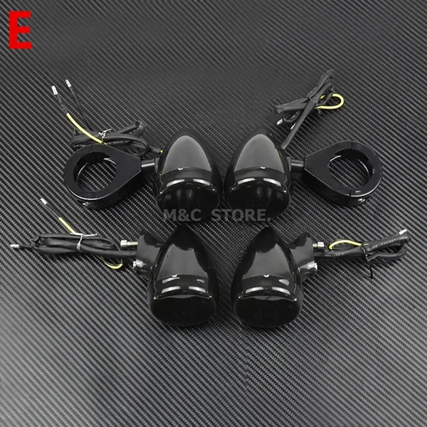 

Аксессуары для мотоциклов, 39 мм, передний и задний светодиодный индикатор указателя поворота, перемещение вилочного зажима для Harley Sportster Custom