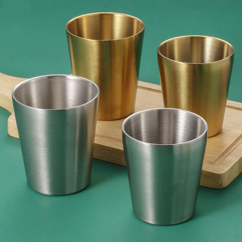 

304 Stainless Steel Beer Mug Korean Cold Hot Thermal Insulation Coffee Tea Milk Drinks Tumbler Cups Home Office Bar Drinkware