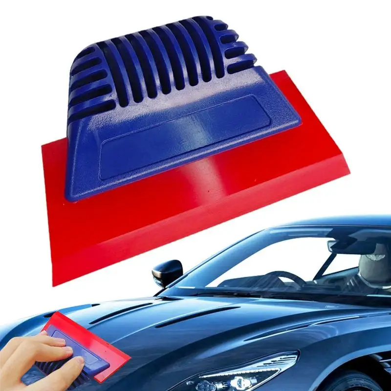 

Squeegee For Window Tint Scraper Tint Window Multifunctional Film Rubber Strip Thickened Tools Non Slip ABS Handle For Bathroom