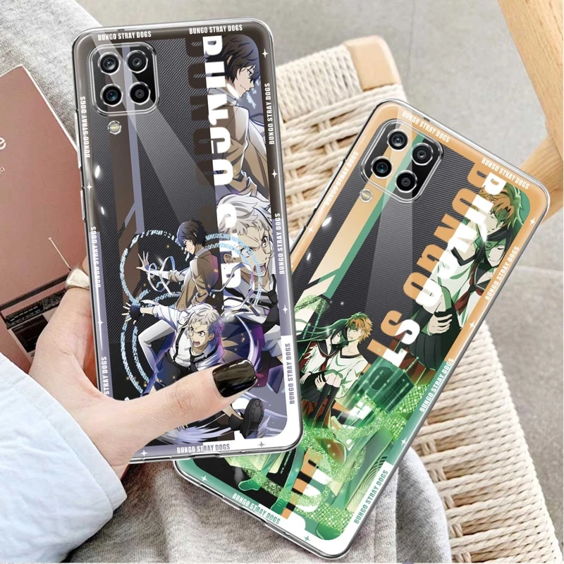 

For Samsung Galaxy A01 A03s A03 Core A04 A04e A02 04s A02s A30 A50s A20s A40 A20e Bungo Stray Dogs Nakajima Atsushi Funda Case