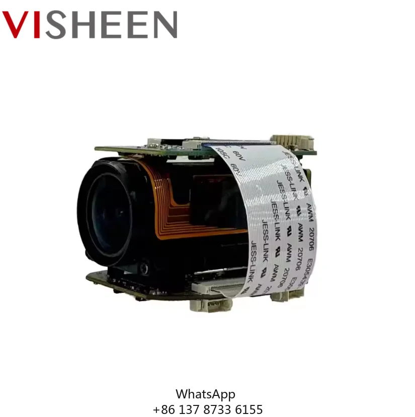 Фото Новый модуль миниатюрной IP-камеры с зумом 3X (3,85–13,4 мм), 12 МП, 4K, 8 МП, NDAA-совместимый, компактный дизайн, без искажений, EIS, модель 2026 года №1