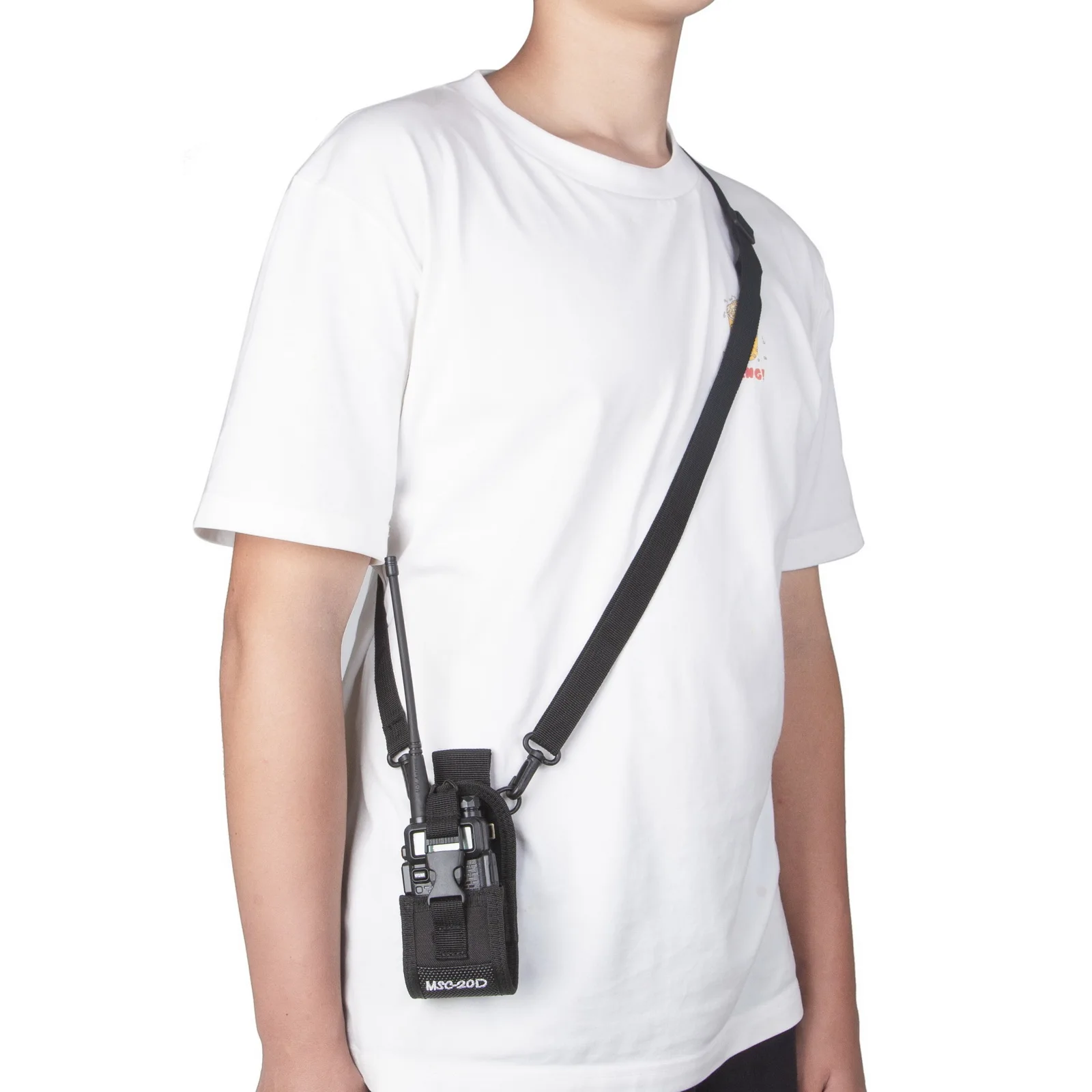 Gtwoilt MSC-20D Nylon Carry Case For Walkie Talkie BaoFeng UV-5R UV-5RA UV-5RB UV-5RC/5RE UV-B6 BF-888S TYT Mototrola Radio