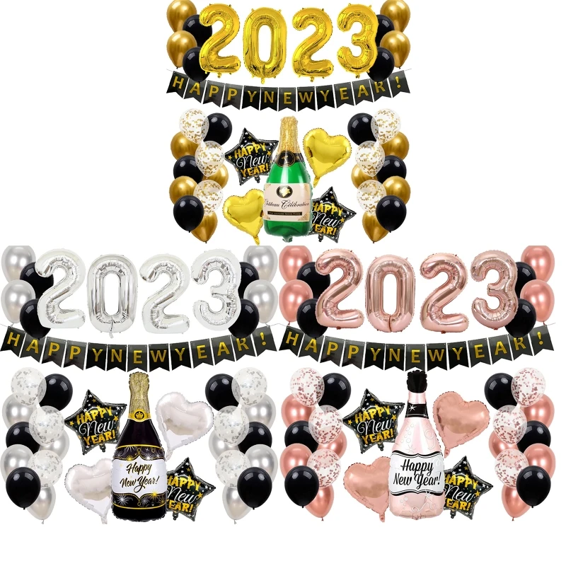

Воздушный шар с новым годом 2023 для новогодней вечеринки