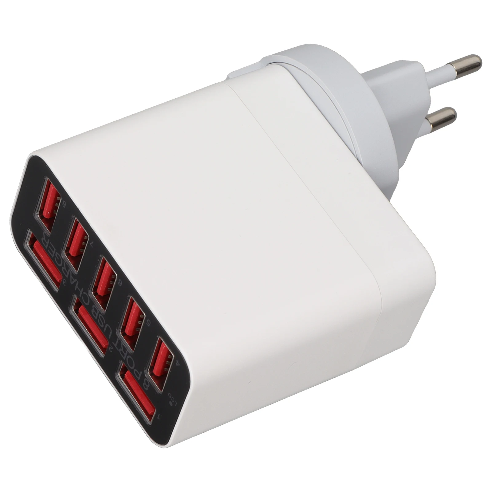 X82 40 Вт USB Зарядное устройство 8-портовая USB-зарядная головка Портативное дорожное Быстрое зарядное устройство для мобильного телефона планшета