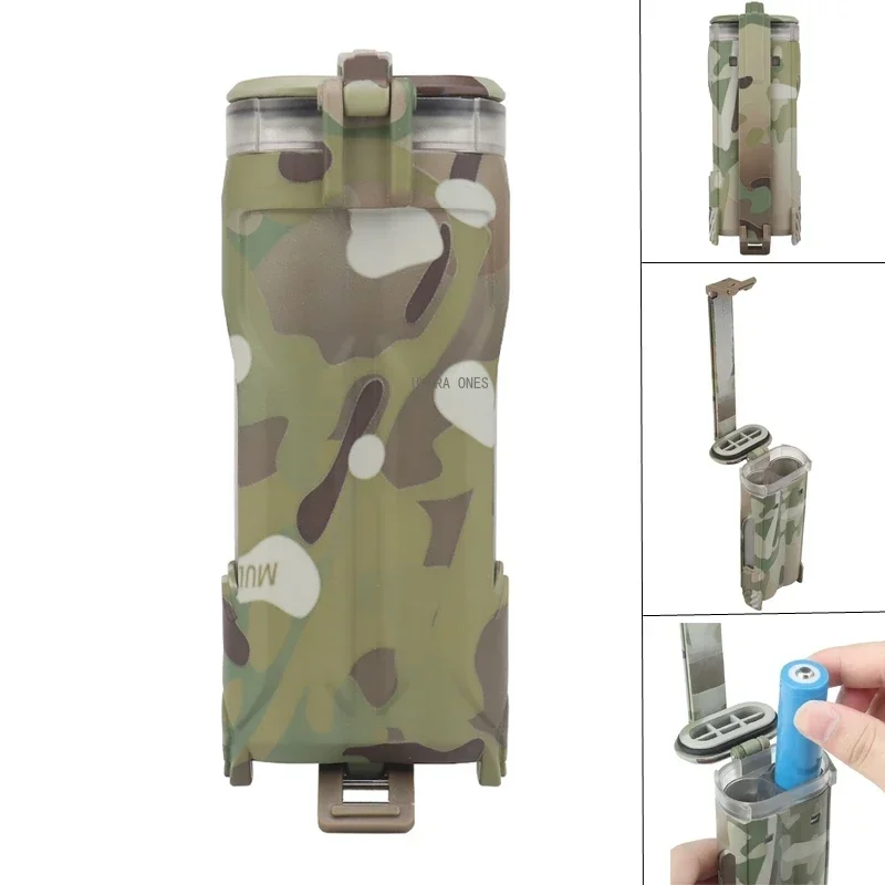 Тактический ящик для хранения батарей Molle водонепроницаемый портативный чехол