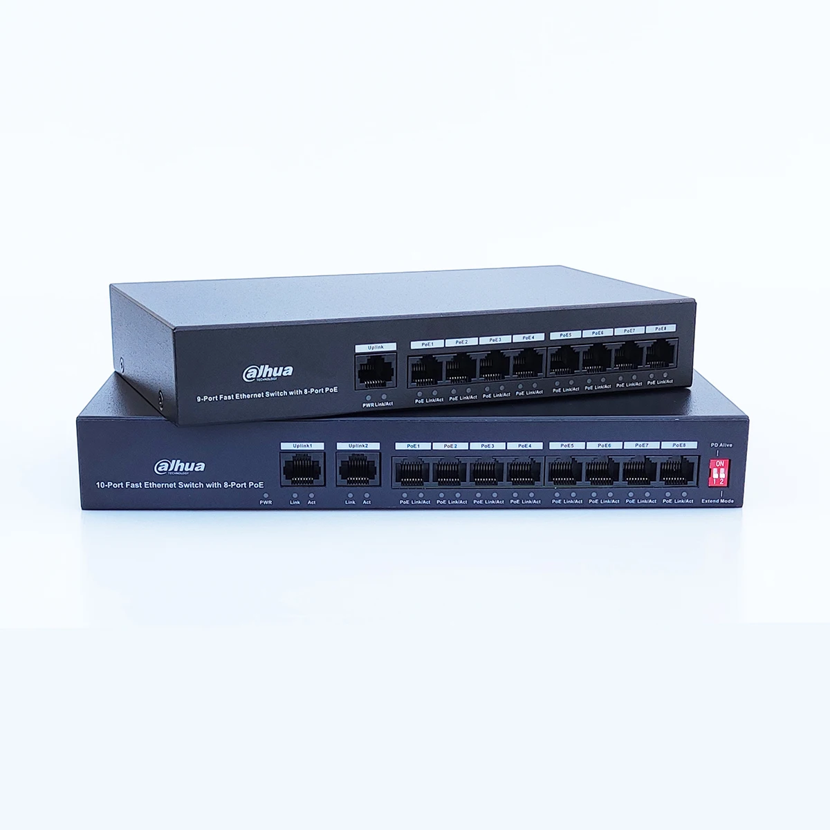 

DH PoE Switch 48V 4 / 8 port Unmanaged Ethernet Network Switch for IP Camera System