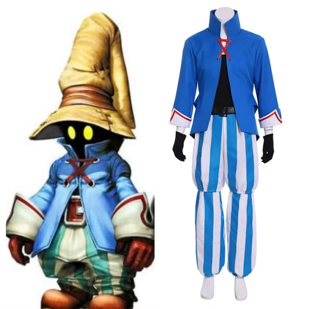 Игра Final Fantasy Виви или СССР Косплей Костюм Мужской Полный комплект Хэллоуин