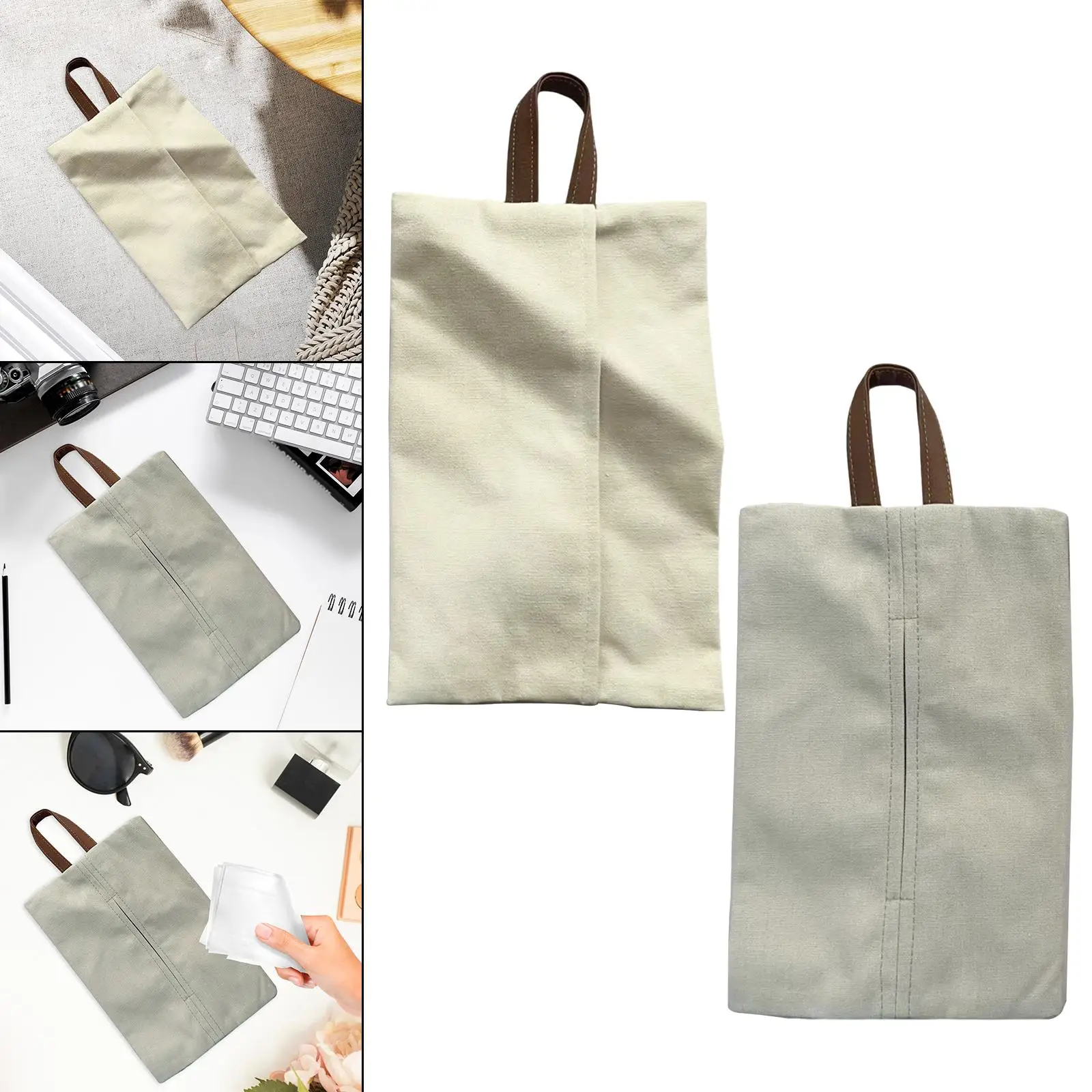 Подвесная тканевая сумка прямоугольная Сумочка для хранения в спальне ванной