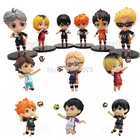 Высота каблука 10 см аниме Рисунок кошмарным Kozume Kenma 605 # Shoyo Хината 461 # фигурку кошма Кей Tsukishima 616 # фигурка модели куклы подарок