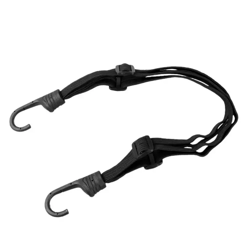

Motorcycle Luggage Straps Highly Elastic Motorcycle Luggage Straps Retractable Luggage Binding Cord With 2 Hooks For Cargo Camp