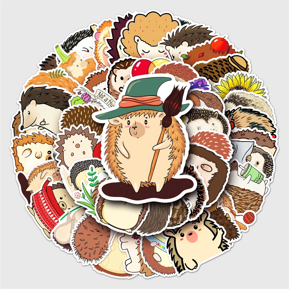 

Наклейки в стиле граффити «Ежик», 10/50 шт.