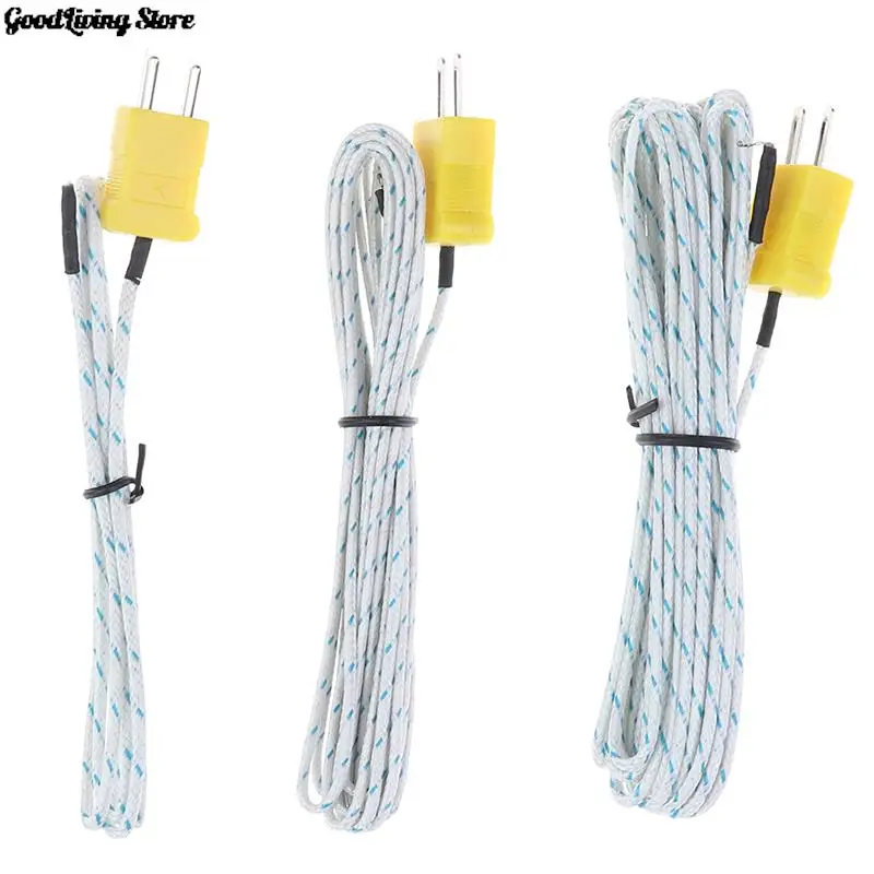 1 шт. высококачественный проводной Температурный датчик K-типа |