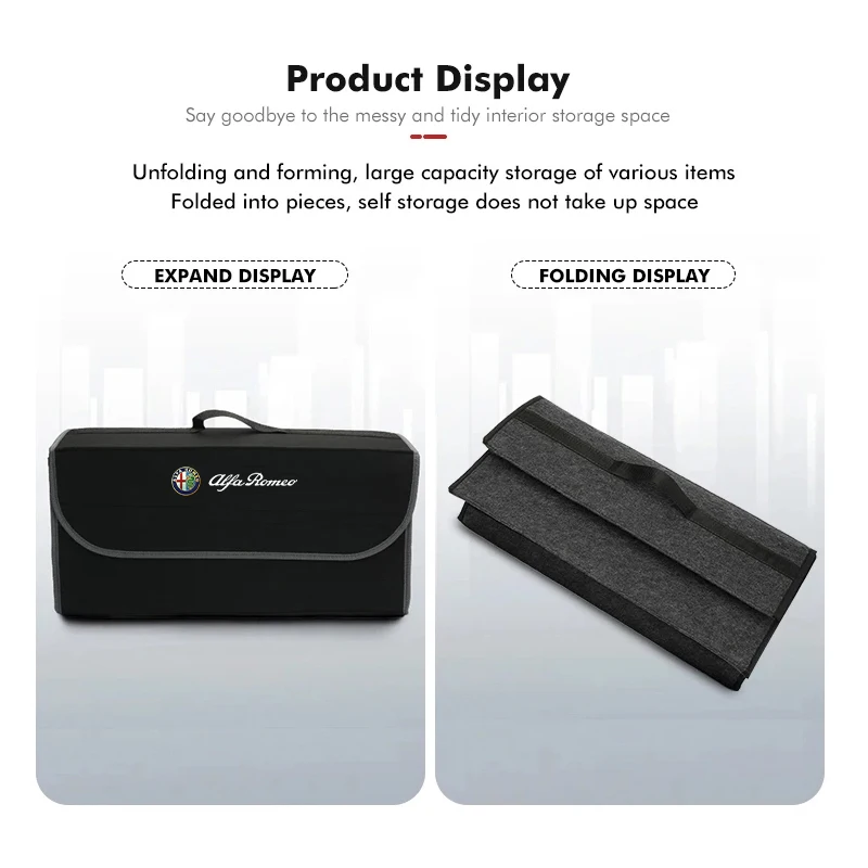 Складной органайзер для Alfa Romeo 4C 159 Spider Giulietta 156 Tonale Mito 147 8C Stelvio
