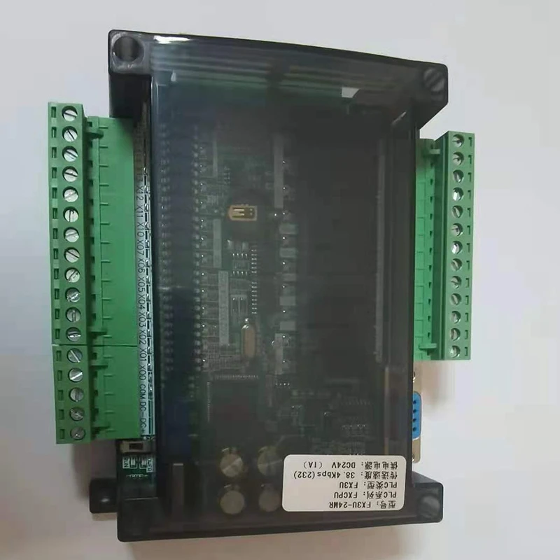 FX3U 24MR 6AD RS485 RTC (время реального времени) 14 вход 10 релейный выход 6 аналоговый 2