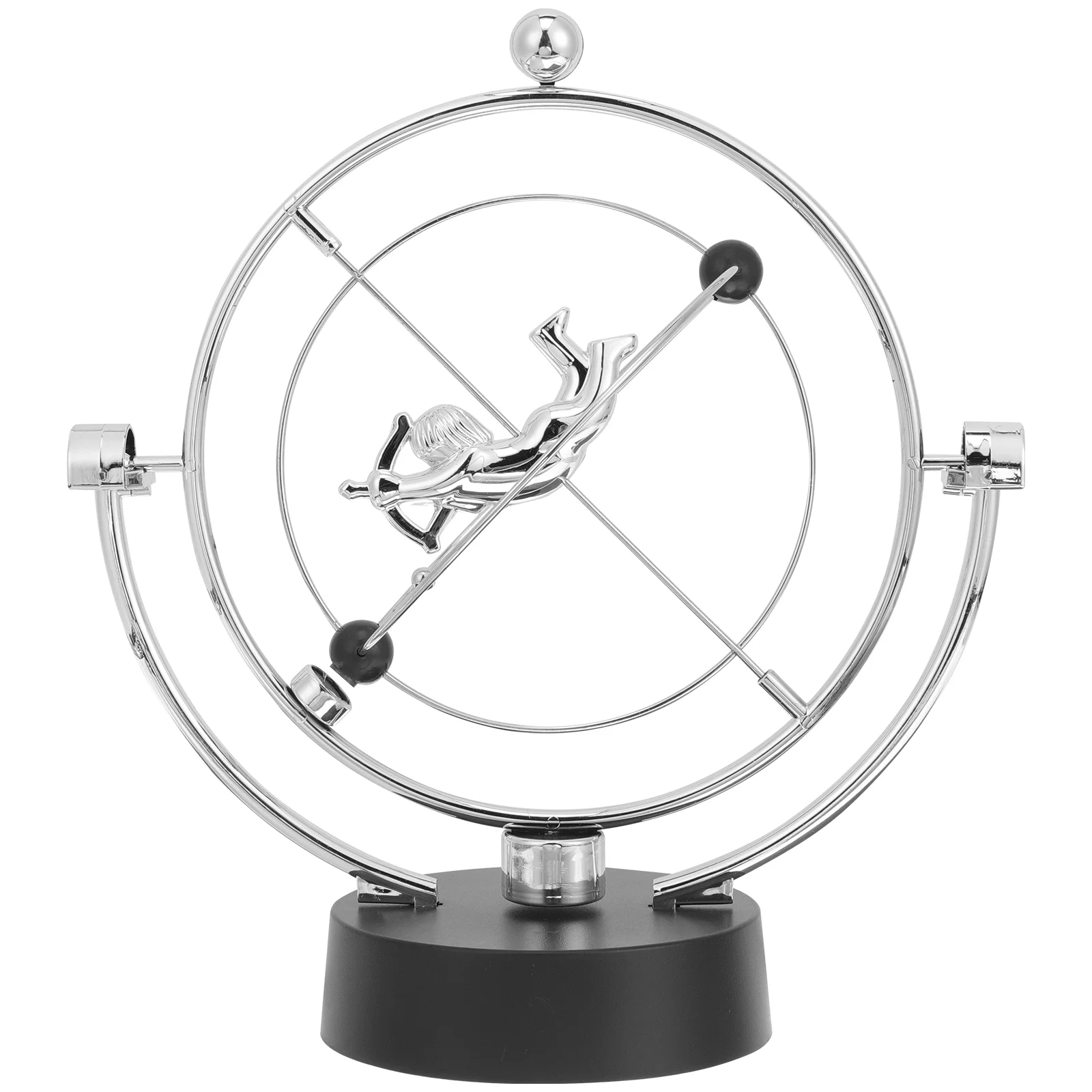 

Home Accents Decor Cupid Perpetual Motion Desktop Ornament The Swing Toy Toys Gadgets Office Table