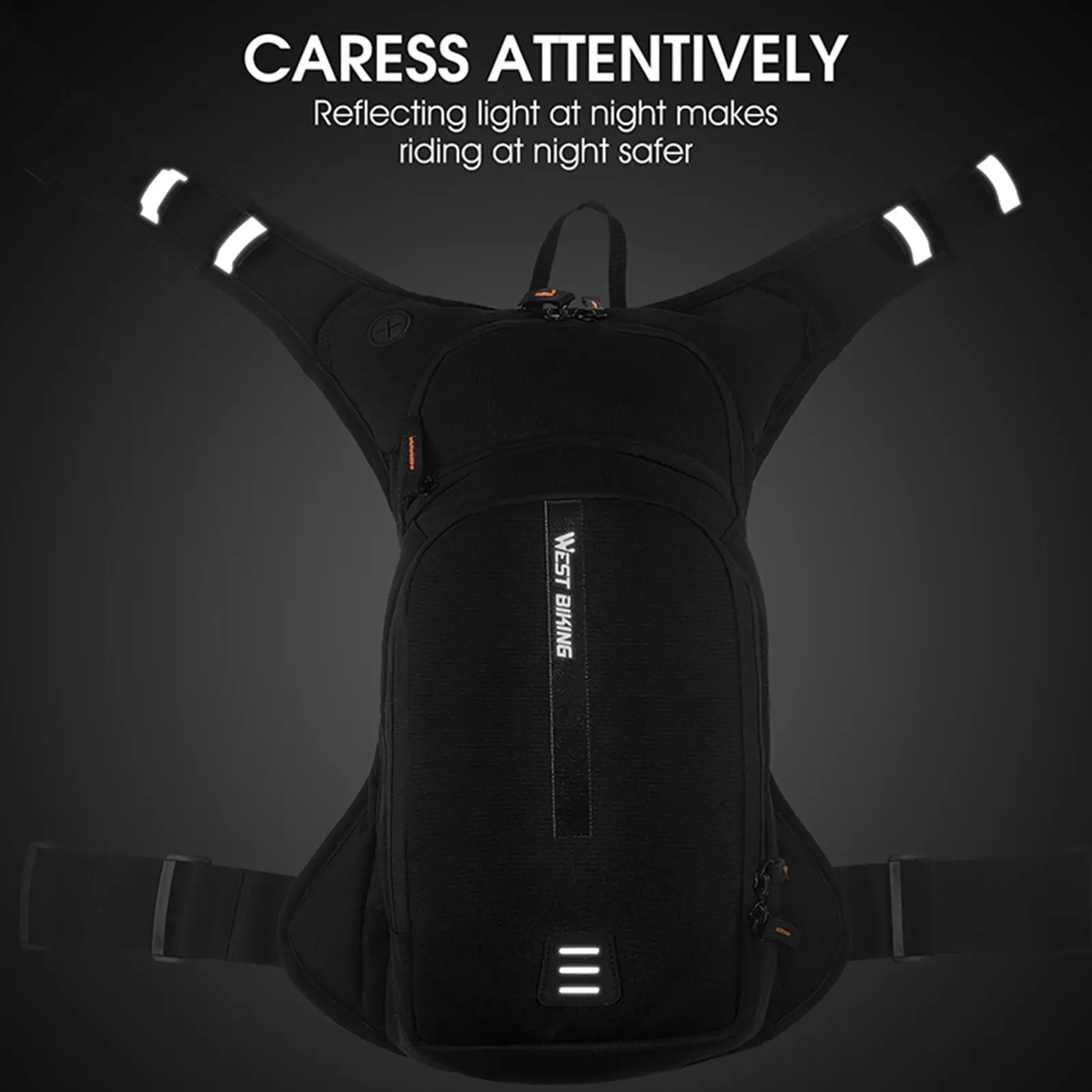 

Mountain Biking Backpack Lightweight Bicycle DaypackHydration Backpack With Storage Lightweight Running Backpack For Cycling