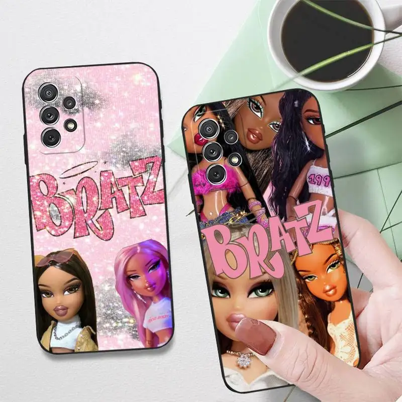 Lovely Doll Bratz Phone Case Funda For Samsung A22 A01 A02 A