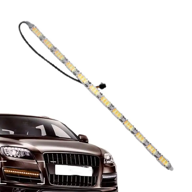 

LED Strip Lights For Cars Tube Light DRL Daytime Running Light Flexible Headlight Strips DRL Light Tube Decorative Lights