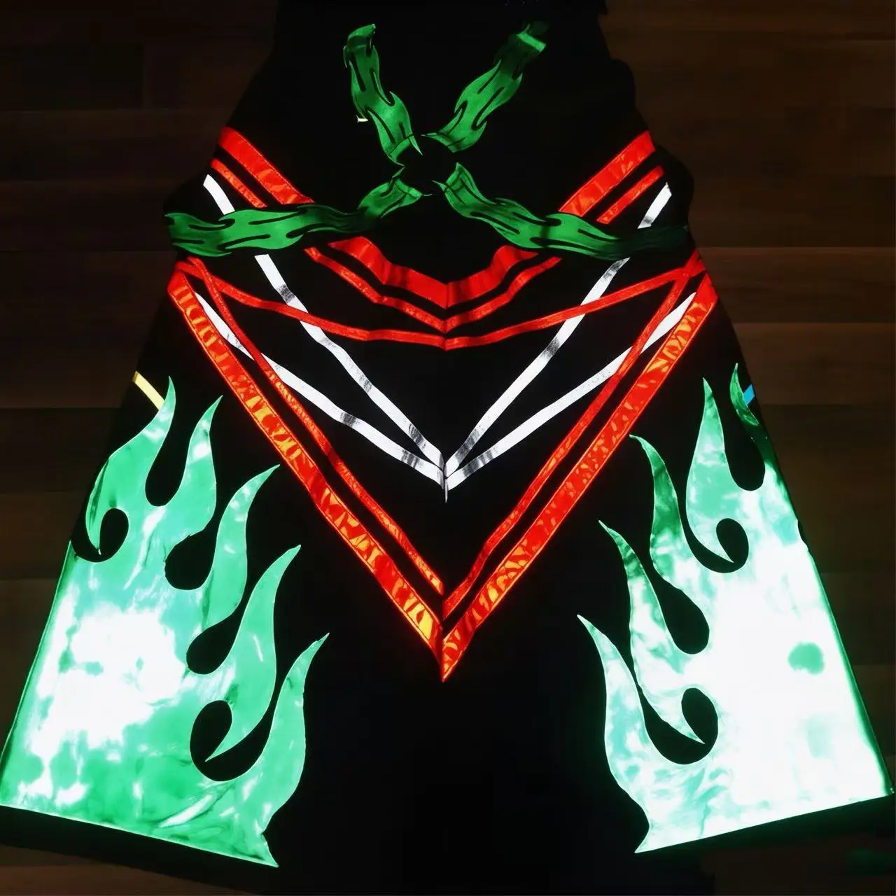 Брюки для шаффла RAVE GEAR Ghost Step, танцевальные штаны, брюки phat, Melbourne Shuffle Phat Pants, для хард-стиля, джамп-стиля, хит-стиля, P19 (art.: 3920da604a3ee) - 3920da604a3ee