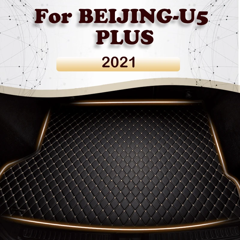 

Car Trunk Mat For BEIJING-U5 PLUS 2021 Custom Car cargo liner carpet Accessories Auto Interior Decoration