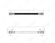 

Store code: 9199-for rear brake hose GOLF III VENTO 92