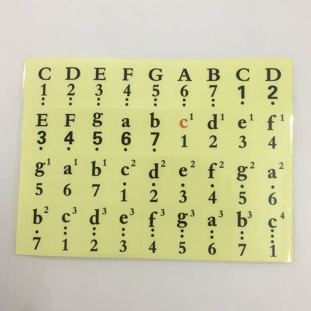 88-клавишные ноты для электронного пианино силиконовые аксессуары наклейки