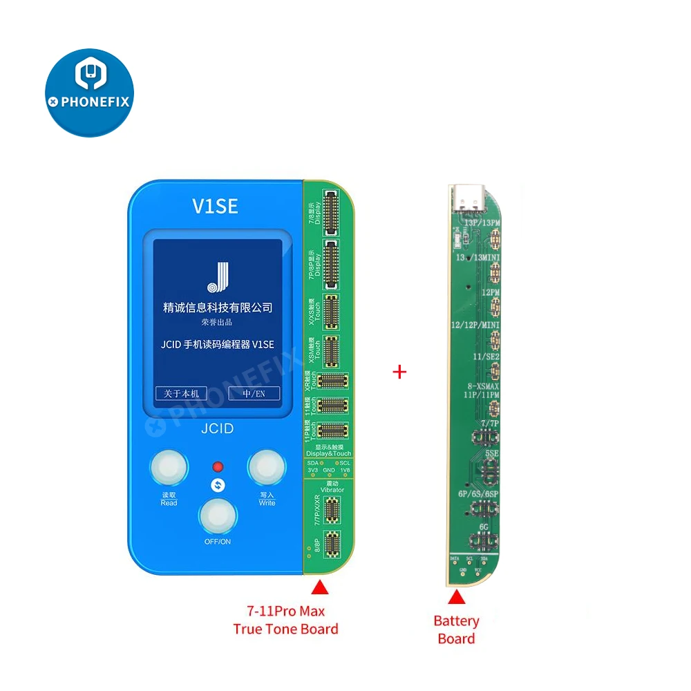Плата JC V1S для ремонта аккумулятора гибкий кабель iPhone 11 13 Pro Max чтение и запись