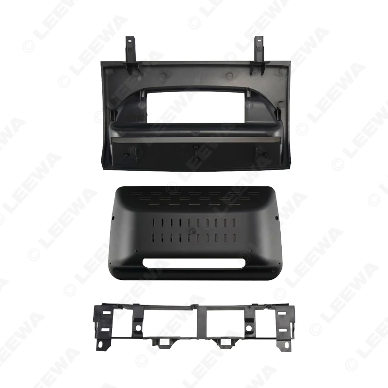 LEEWA Автомобильная 2Din аудиолицевая панель лицевая рамка для Mazda 6 9 дюймов