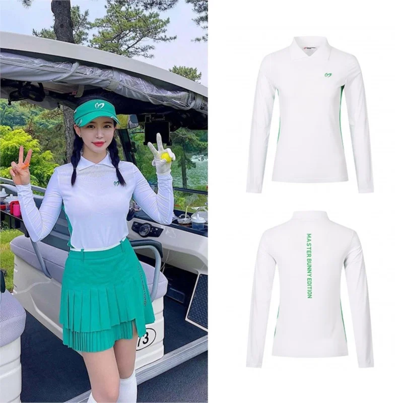

Women's long sleeved UPF50+sunscreen quick drying lightweight knitted T-shirt