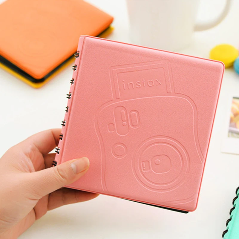 

3 Inch Mini Instant Photo Album 64 Pockets Picture Case Storage For Fujifilm Instax Mini Film 7s 8 9 25s Instax Polaroid Album