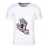 boutique mens 100 cotton t shirt cool short sleeves high quality top comfortable and breathable in summer c 032