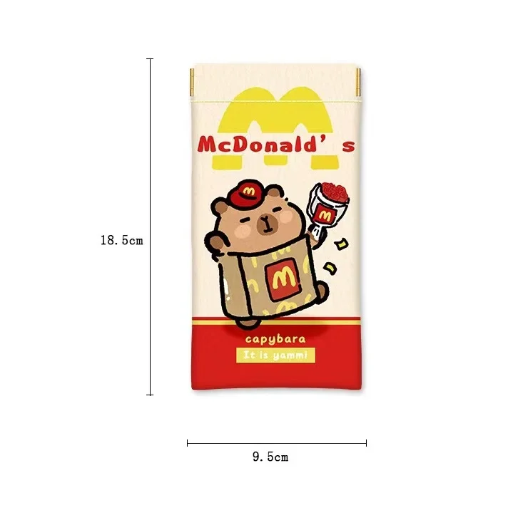 Новая сумка для очков из искусственной кожи с рисунком капибары автоматические