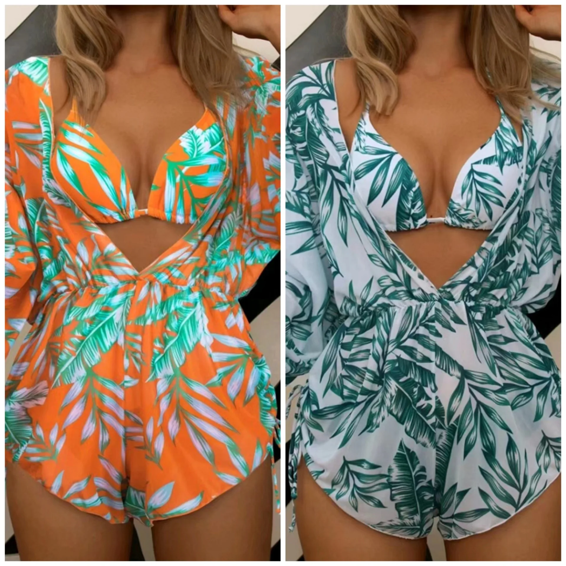 

Новинка 2023, сексуальное бикини из трех частей, женский купальник