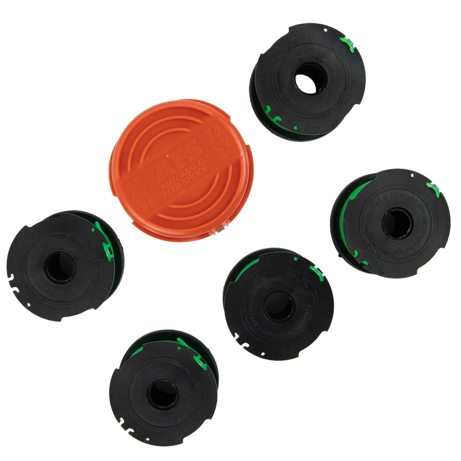 Долговечная катушка триммера + крышка для Black & Decker GL7033 GL8033 GL9035 6 шт. превосходное