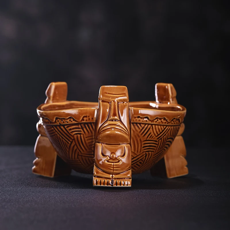 1000 мл керамическая чаша для перфорации Tiki чашка