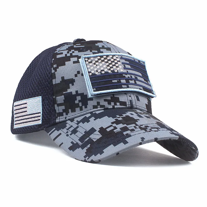 

New Camo Mesh Cap Breathable Baseball Cap Men Recreational Sports Tactical Cap Outdoor Golf Hat Summer Women Visor Hat