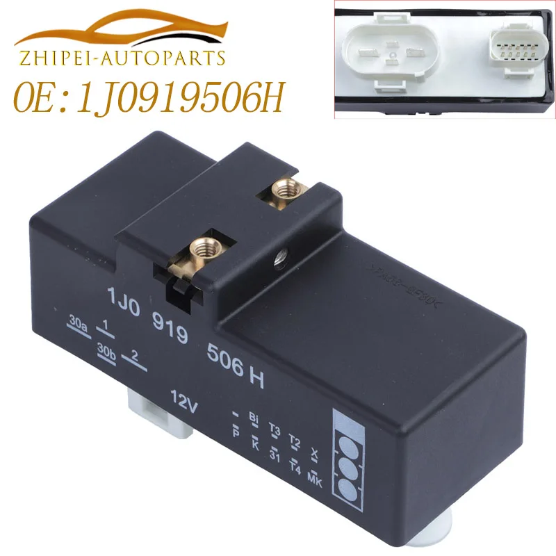 1J0919506H переключатель управления охлаждающим вентилятором для VW Bora Golf 5 6 Polo Audi A3 Seat