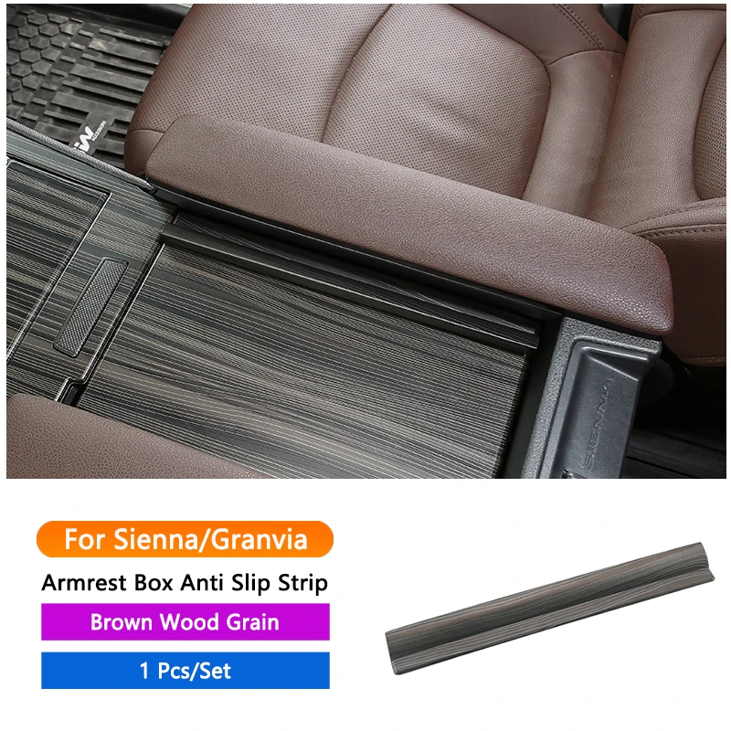 

QHCP автомобильный центральный подлокотник, чехол, изделия, защита от падения, герметичные накладки для Toyota Sienna Granvia 21-23, аксессуары для интерьера