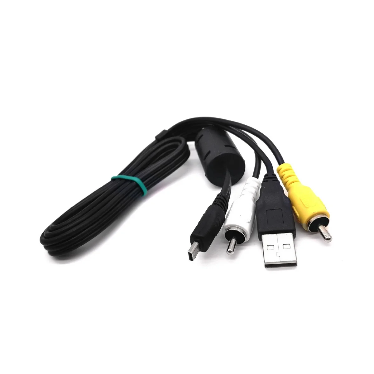 

Фотокамера Mini 8 Pin USB кабель передачи данных с видео AV RCA двойной многофункциональный для Nikon CoolPix Fuji Panasonic