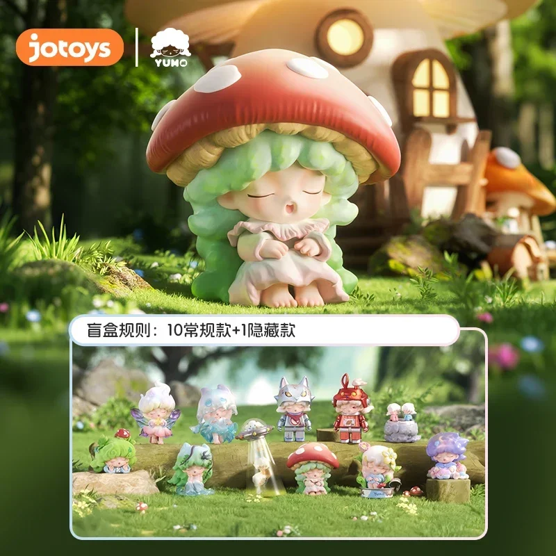 Фото JOTOYS YUMO Dreamcore Island Series: Плюшевая коллекционная коробка-сюрприз, оригинальные игрушки, куклы, милые фигурки, украшения №3