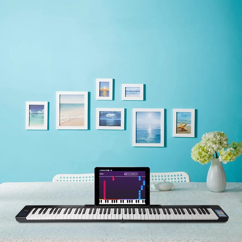 

Professional Portable Piano Flexible Digital Syntezator Electric Piano Keyboard Digital Teclado Controlador Midi Piano DWH